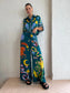 Southeast Styled Printed Leisure Suit Two Pieces