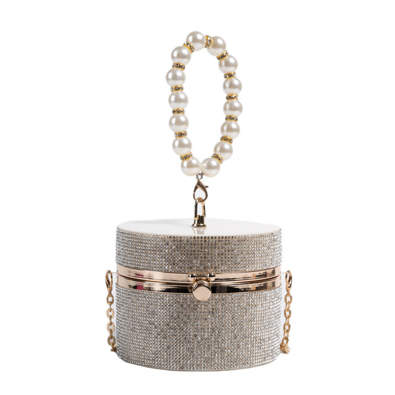 Fashion Pearl Portable Bucket Bag