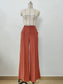 Solid Color Loose Wide-leg Pants