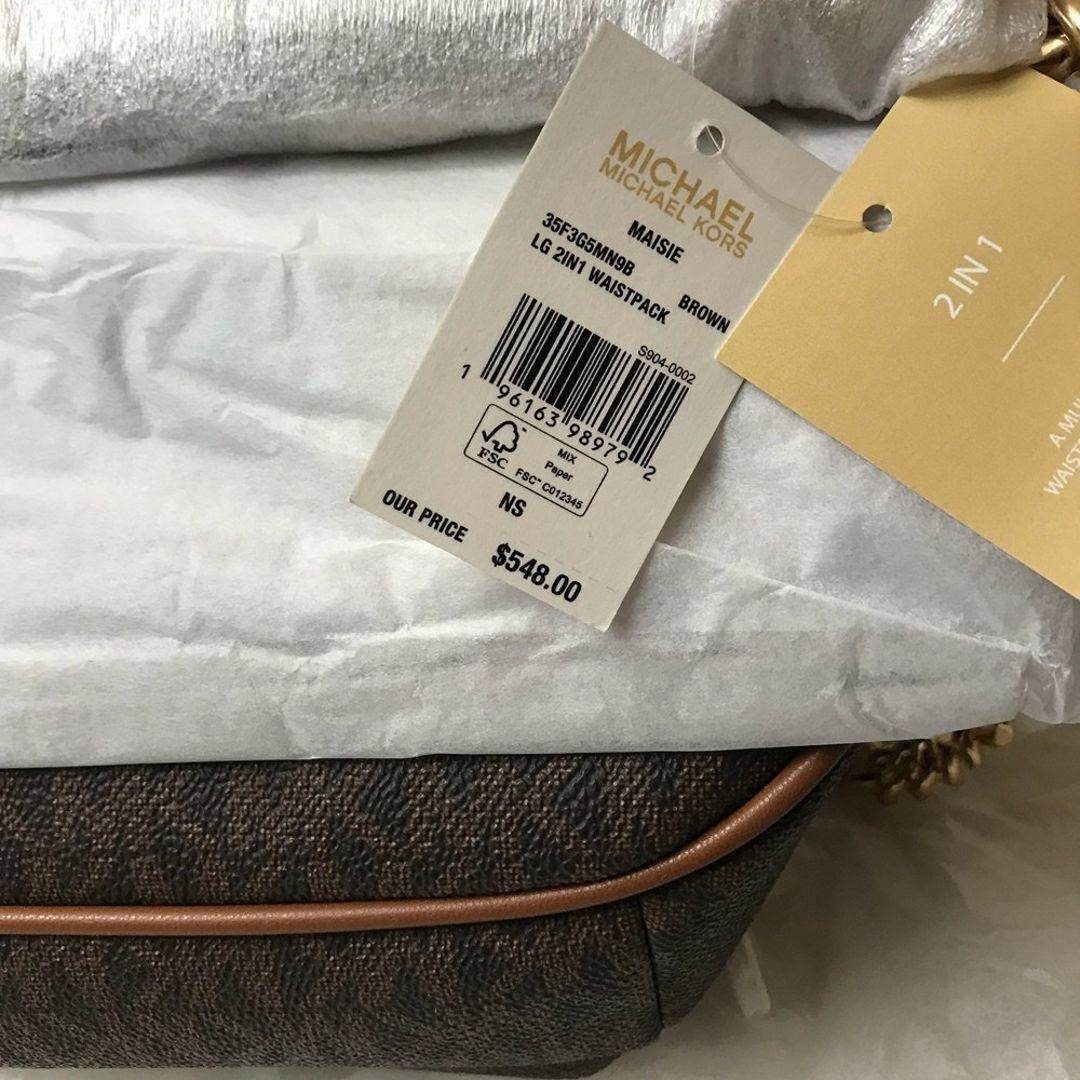 MICHAEL KORS MAISIE LARGE 2 IN 1 WAISTPACK BAG