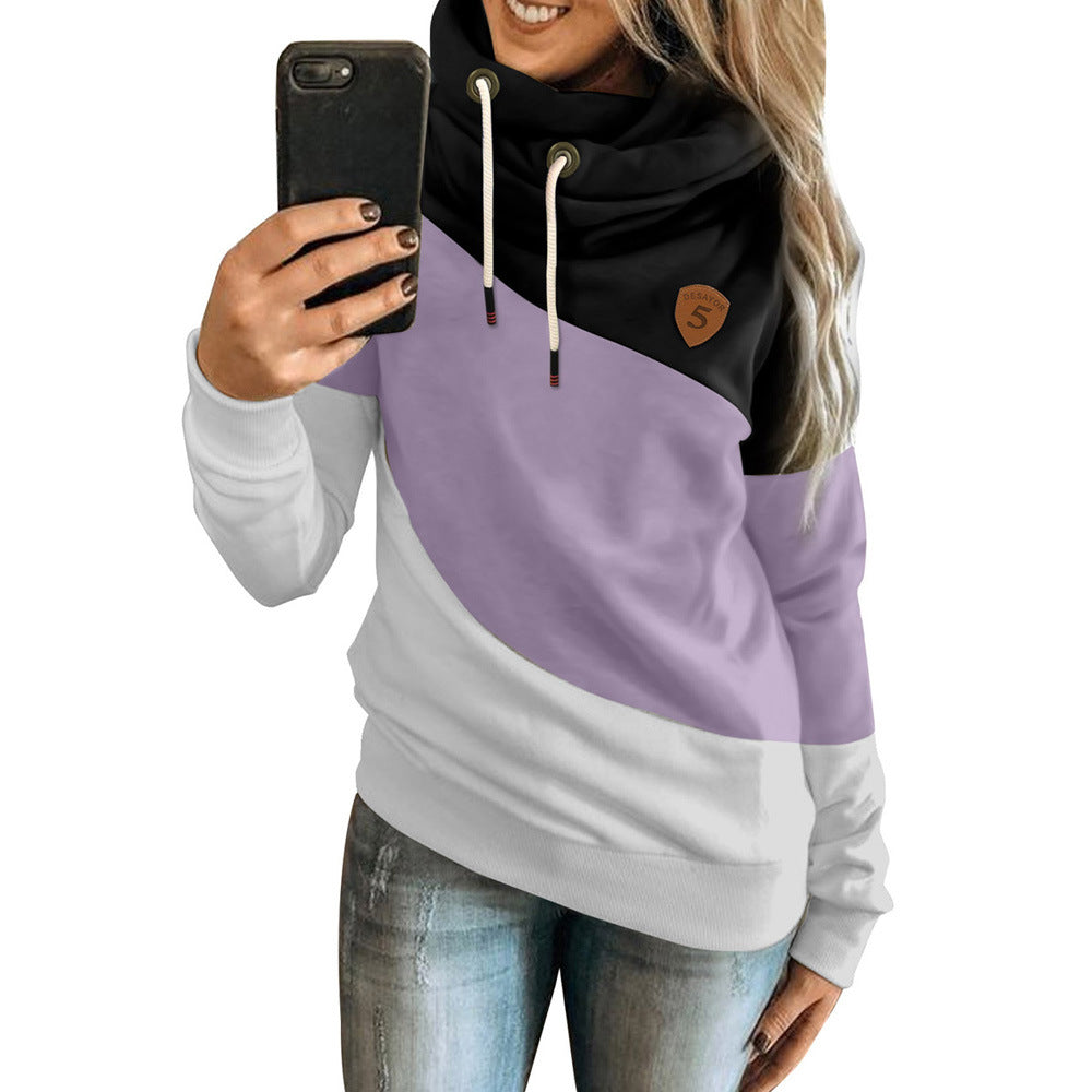 Casual Women's Loose Long-sleeved Hooded Sweater