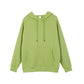 Fleece Loose Trendy Brand Unisex Solid Color Thickened Hooded Set