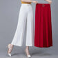 Women's Casual Ice Silk Wide Leg Pants