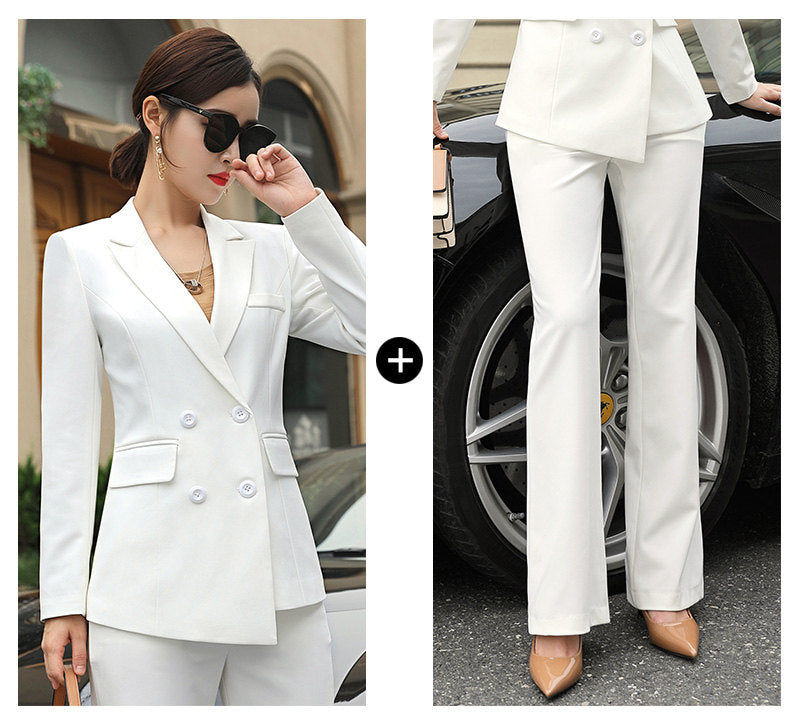 Fashionable Commuter Style Casual Slim Suit