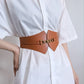 Women Belt for Dress Shirt - Fan-shaped