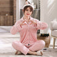 Double-Sided velvet couple pajamas