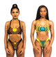 Two Piece Ankara Print Bikini Set