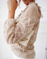 Fashionable and sexy lace pleated stitching long sleeve