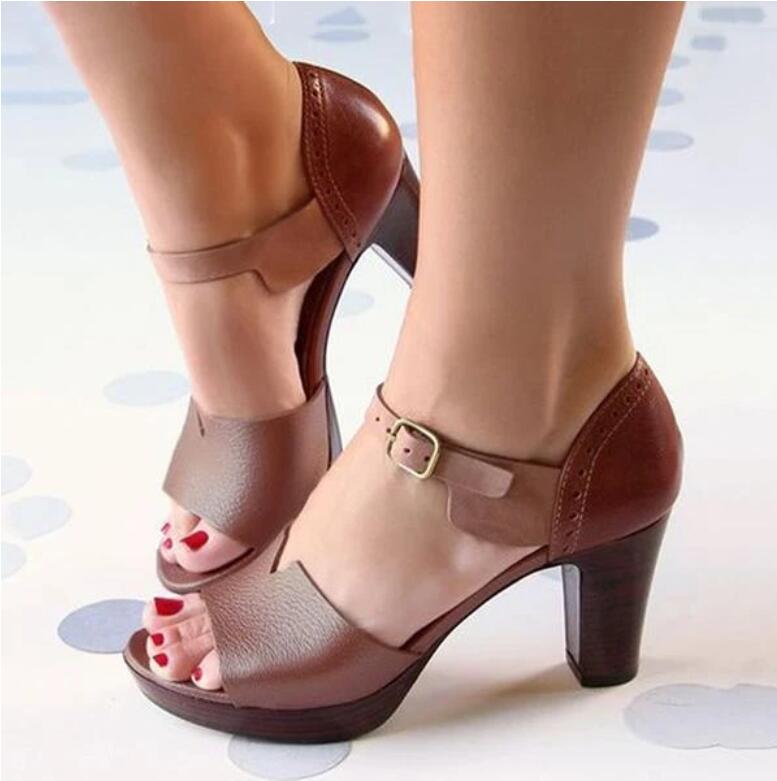 Sandal heels