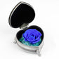 Creative Valentine Gift Immortal Rose Heart Box Flower Craft