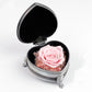 Creative Valentine Gift Immortal Rose Heart Box Flower Craft