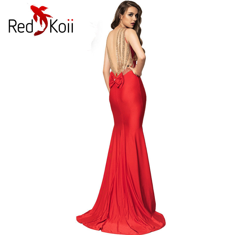 Backless Evening Dress