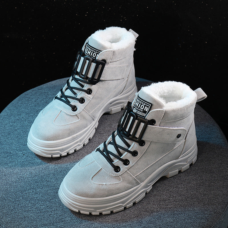 Ladies comfy casual boots-sneaker