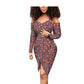 Africa printed cotton dress