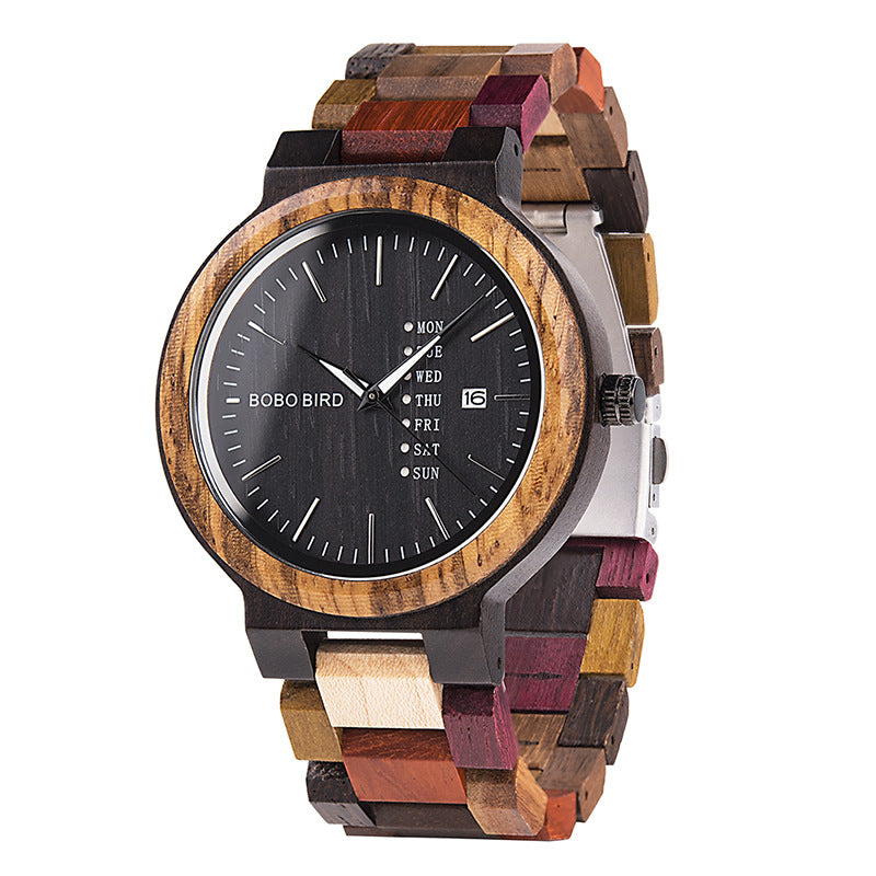 Wooden Couple Watch- Men Women Quartz Lovers