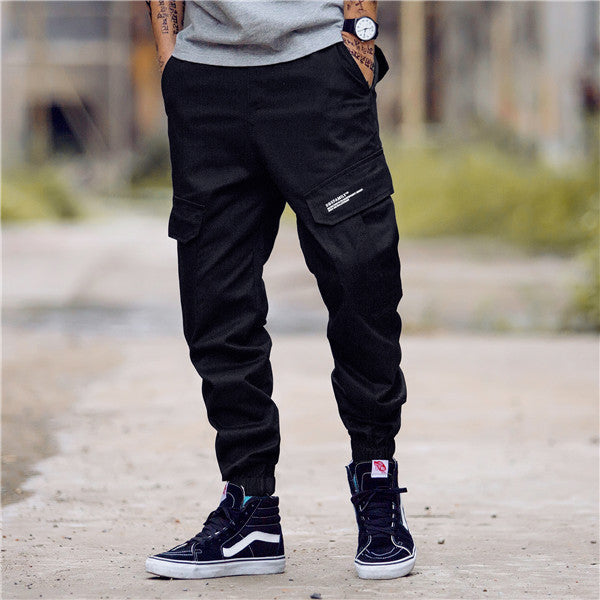 Black and Camouflage pants