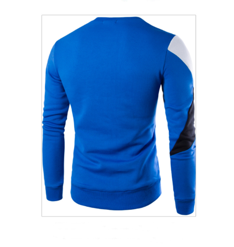 Seagull Printed Casual Round-Neck Slim Cotton Knitted Men Sweaters