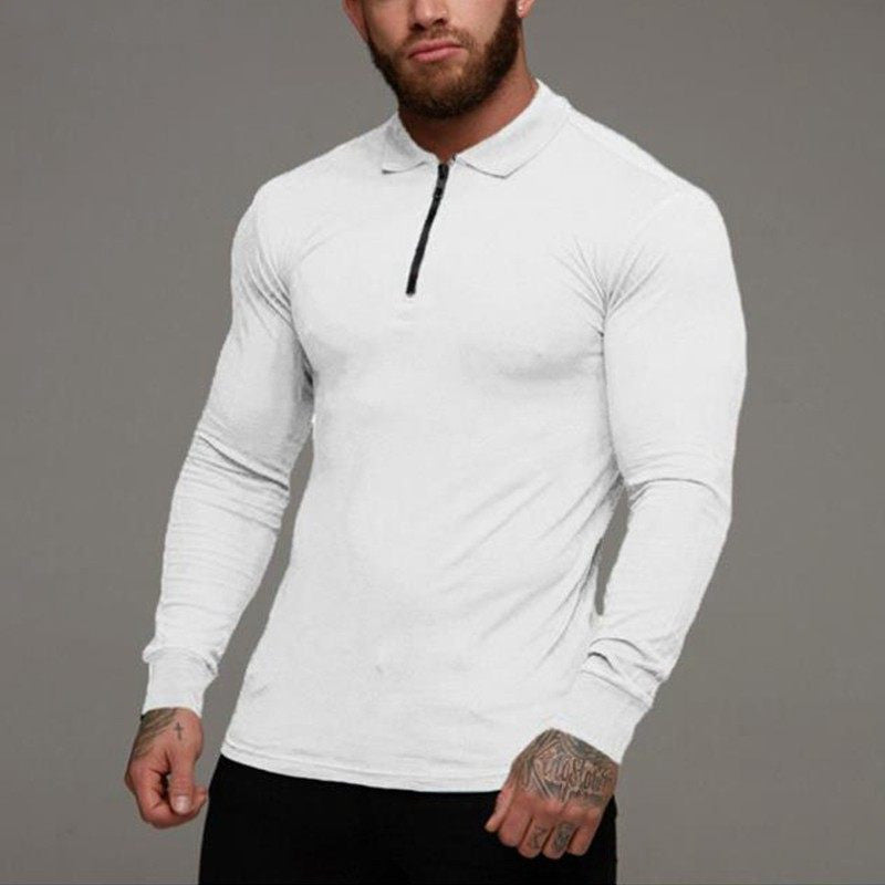 T Shirt Longsleeve Men Polo Shirt