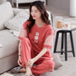 Ladies Loose Short Sleeve Home Service Suit