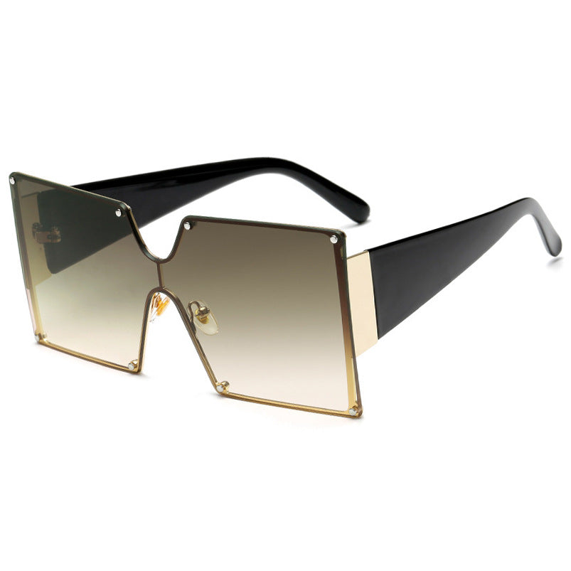 Metal Rimless Sunglasses