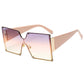 Metal Rimless Sunglasses