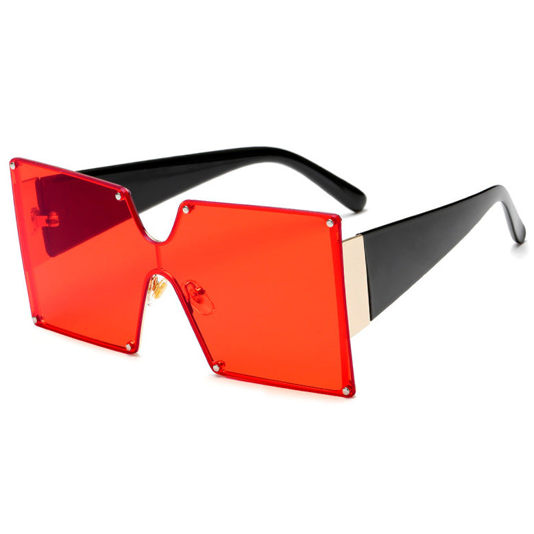 Metal Rimless Sunglasses