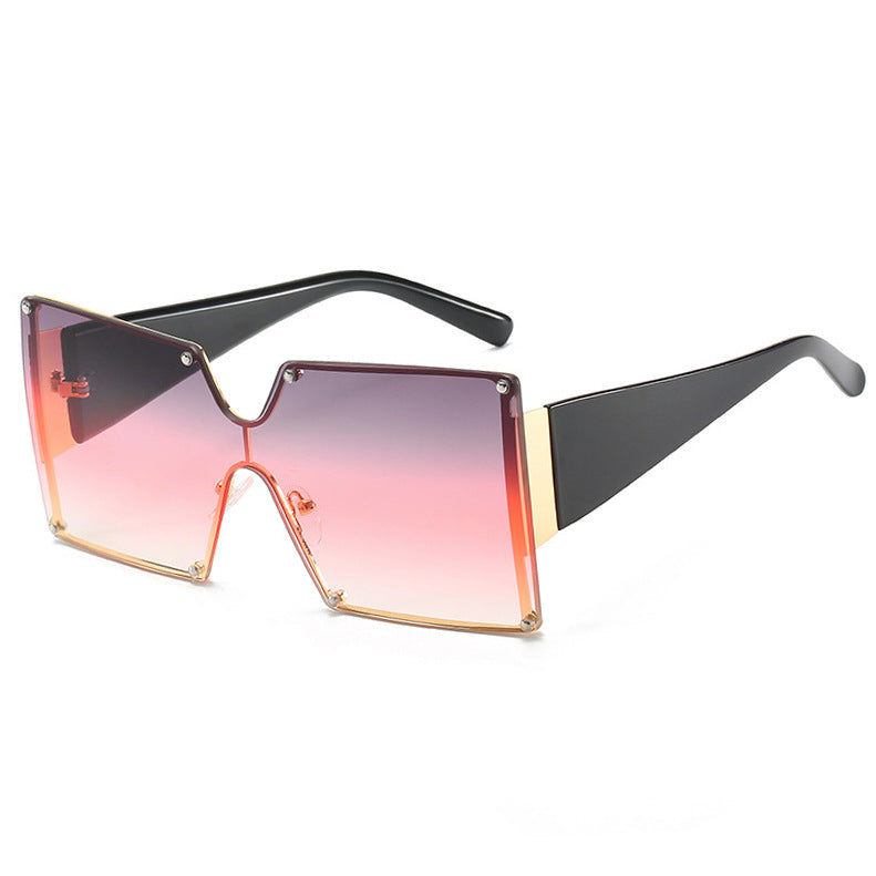 Metal Rimless Sunglasses