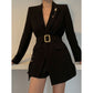 French Design -Thin Buckle Small Suit