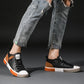 Trendy All-Match White Shoes Men Sneakers