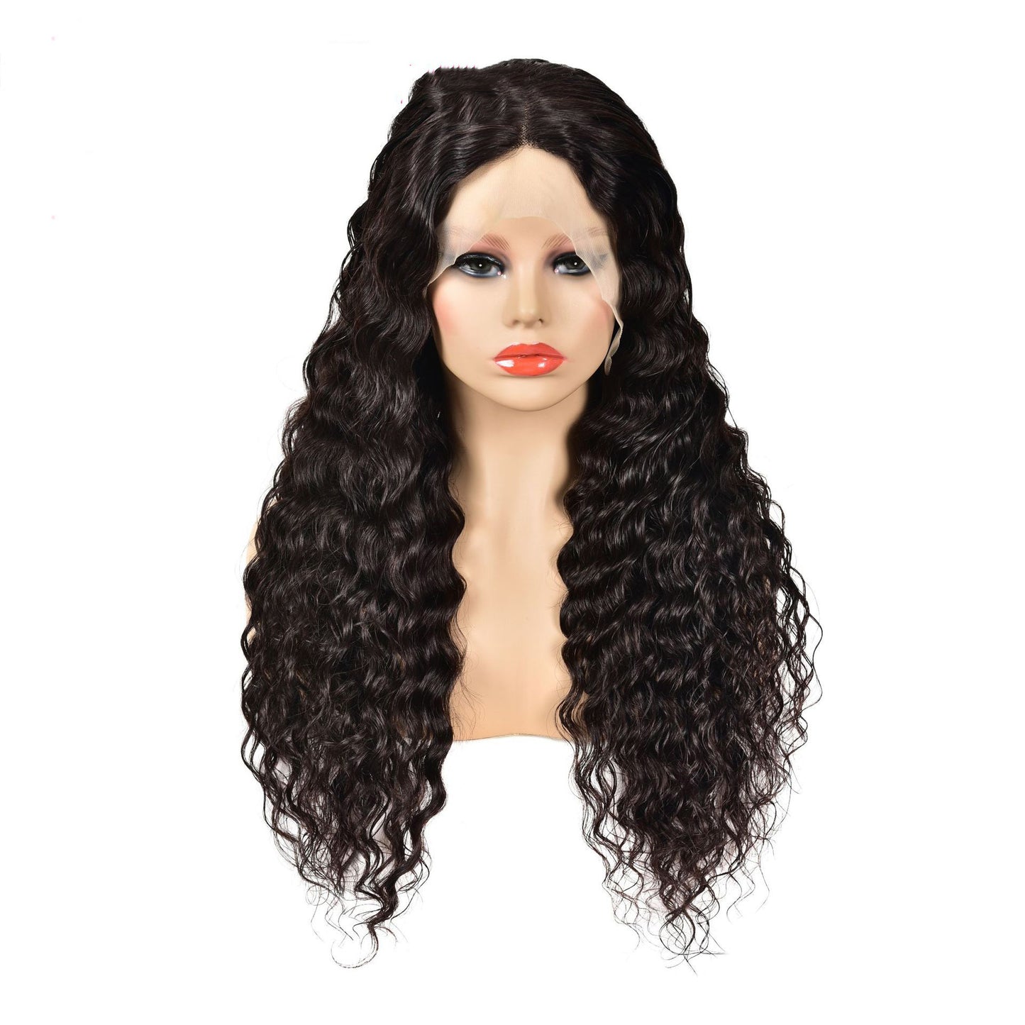 Handmade Full Hair-Stitched Densed Wig _ T-Shaped Headgear Lace