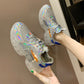 Luxury Design Transparent Jelly Laser Casual Shoes