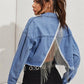 Women's Denim Vest Short Denim Jacket