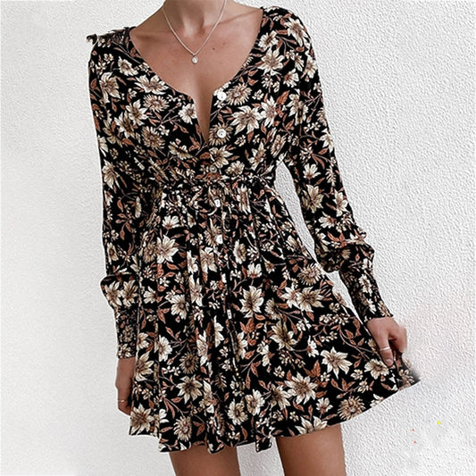 Women Floral Sexy Ladies Clothes