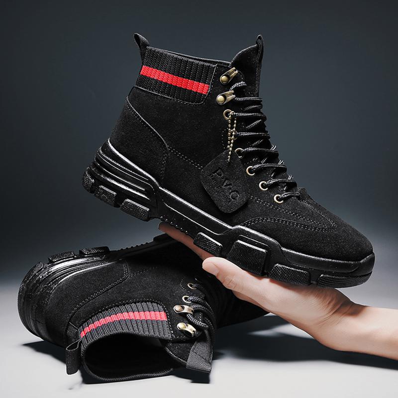 Men High Top Shoes- Sneaker