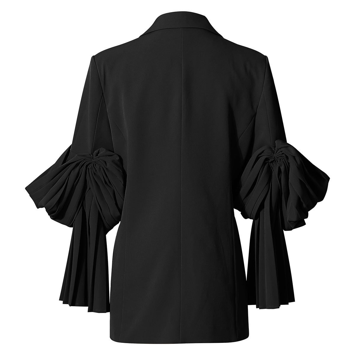 Suit Jacket Pleated Butterfly Double Sleeves