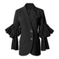 Suit Jacket Pleated Butterfly Double Sleeves