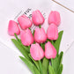 Mini PU Plastic Tulip Artificial Flower