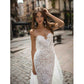 Queen Sexy Lace Bridal Travel Shooting Sea View Mermaid Light