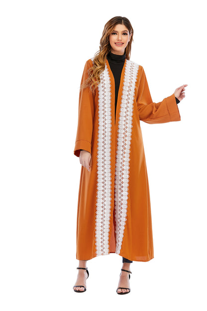 Muslim Abaya Cardigan Middle Eastern Robe