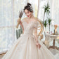 Off-Shoulder Wedding Dress - Forest Super Fairy Dream Trailing Starry Sky