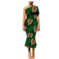 African Ethnic Printed Batik Dress