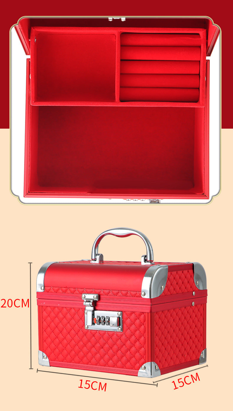 Portable Large Capacity Jewelry Storage Box