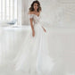 Lace Light Wedding Dress - Elegant, Simple and Thin