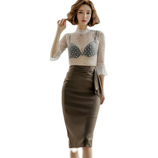 The New Summer Style Xiaoxiangfeng Women's Two-Piece Dress