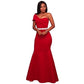 One Shoulder Evening Dress