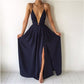 Sexy Maxi Jurk Backless Summer Party Slit