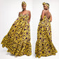 Africa Print Women Dress