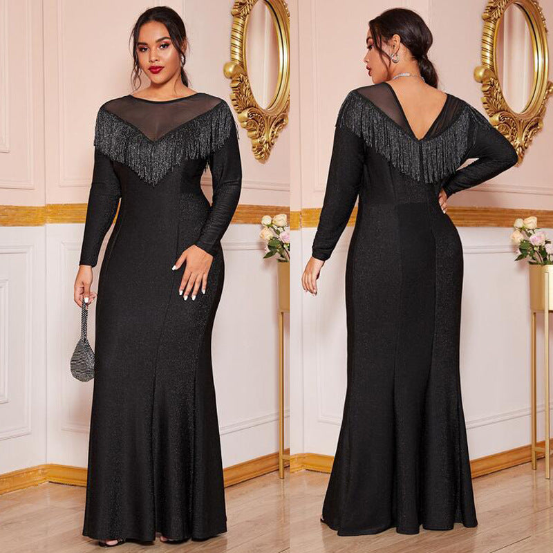 Elegant Evening Party Long Dress