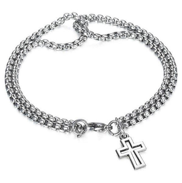 Men Punk Party Men Cross - Women Charm Bracelets