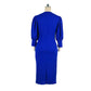 Round Neck Lantern Sleeves Dress